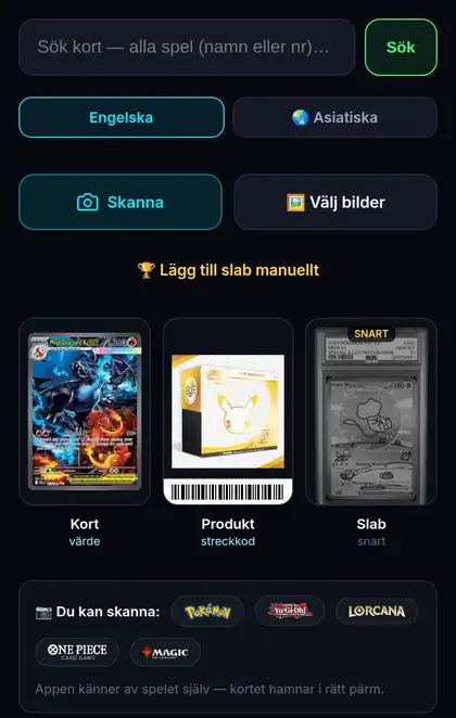 Skannern i appen